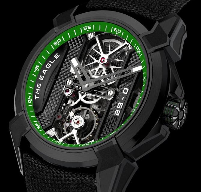 Jacob & Co EPIC X TITANIUM KHABIB EX110.21.AB.AE.A Replica watch